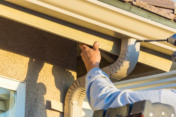 Aluminum Rain Gutter Service in Carrollton