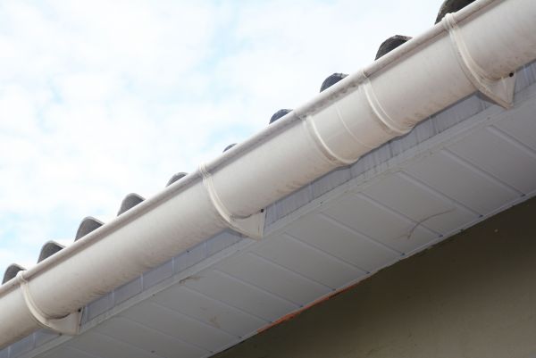 Plastic Gutter Installation in Carrollton